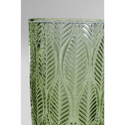 Water Glass Fogli green (6/set) Kare Design