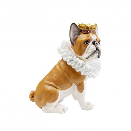 Woonaccessoires bulldog bruin koning Kare Design