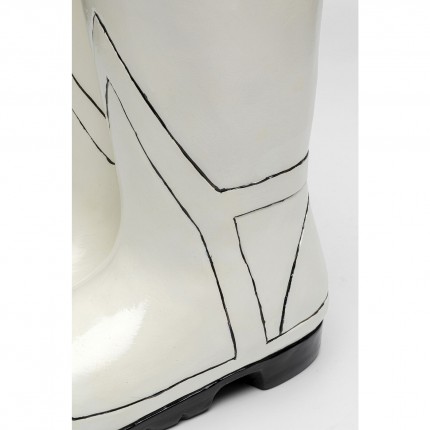 Umbrella Stand white boots Kare Design