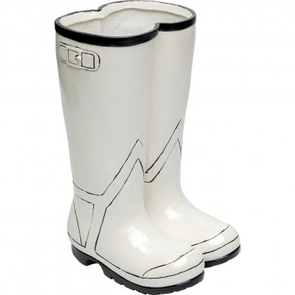 Umbrella Stand white boots Kare Design