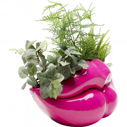 Vase Lips fuchsia Kare Design