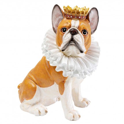 Woonaccessoires bulldog bruin koning Kare Design