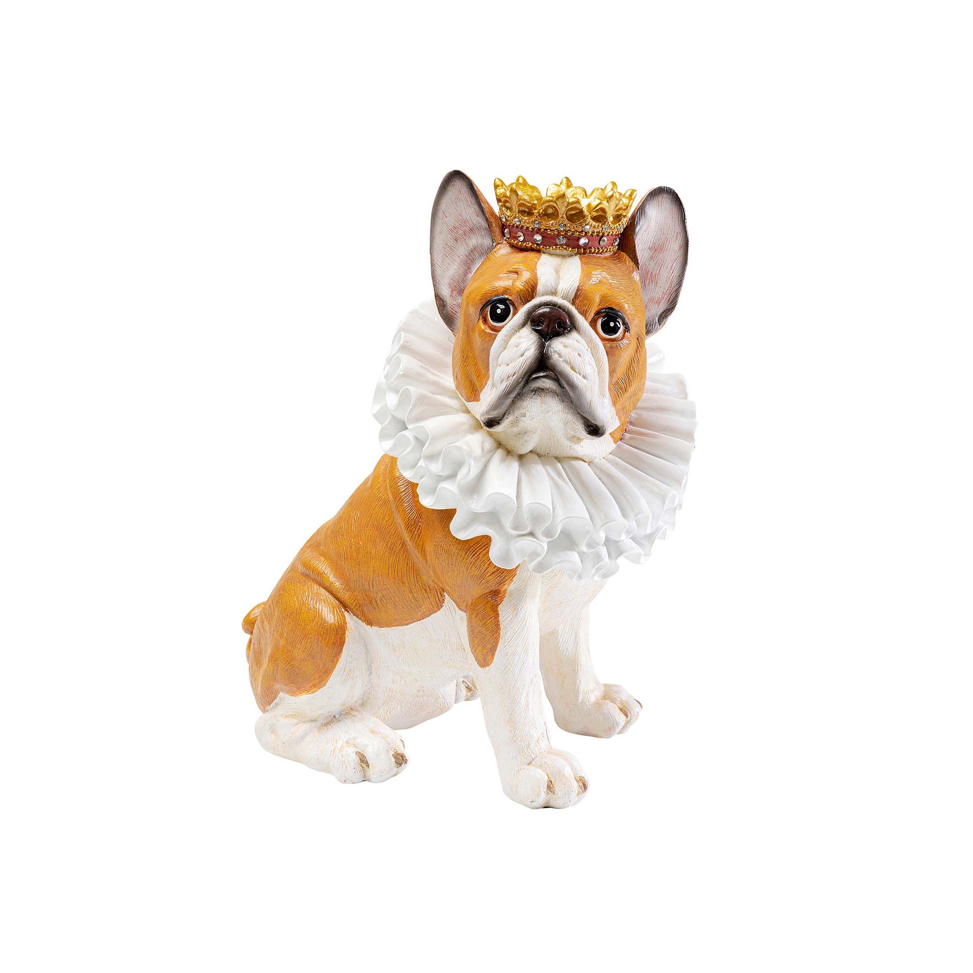 Woonaccessoires bulldog bruin koning Kare Design