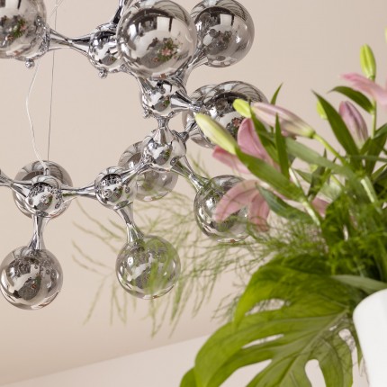 Hanglamp Atomic Balls 18 zilver Kare Design