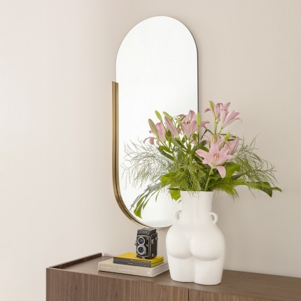 Wall Mirror Hipster Oval 114x50cm Kare Design