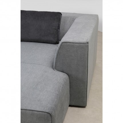 Sofa Infinity Ottomane Grey Right Kare Design