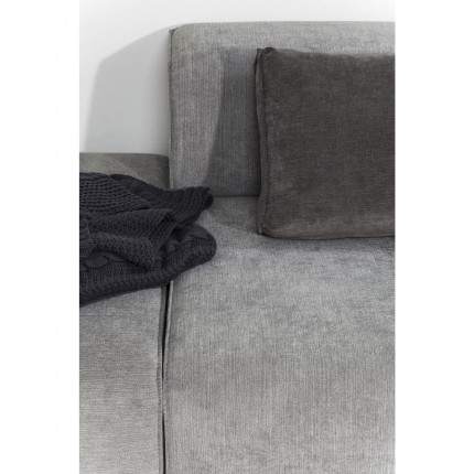 Sofa Infinity Ottomane Grey Right Kare Design