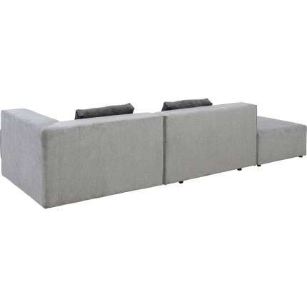 Sofa Infinity Ottomane Grey Right Kare Design