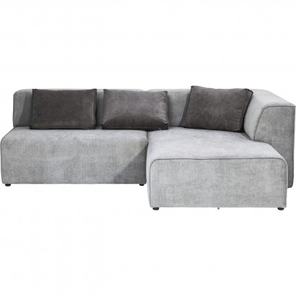 Sofa Infinity Ottomane Grey Right Kare Design