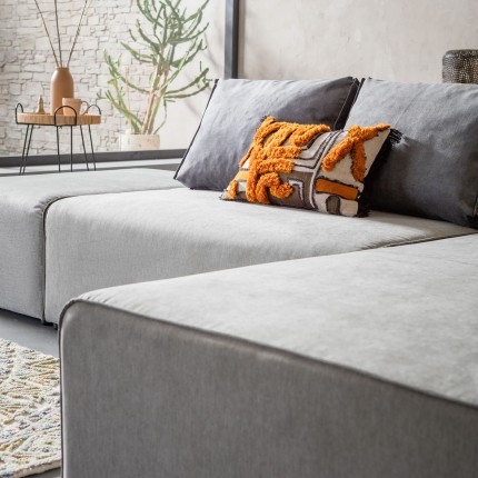 Sofa Infinity Ottomane Grey Right Kare Design