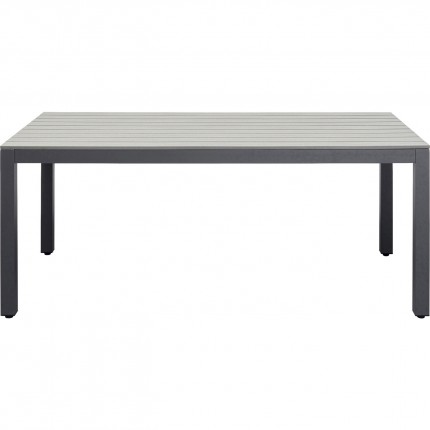 Tuintafel Sorrento grijs 180x90cm Kare Design