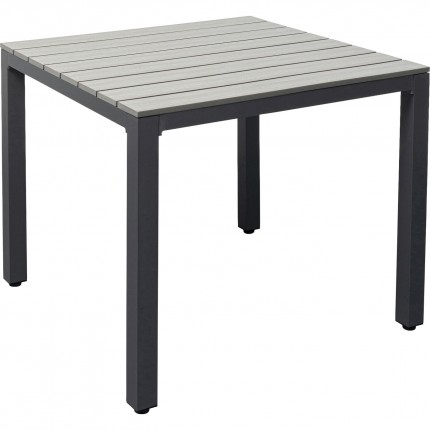 Tuintafel Sorrento grijs 80x80cm Kare Design