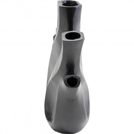 Vase Flame black 25cm Kare Design