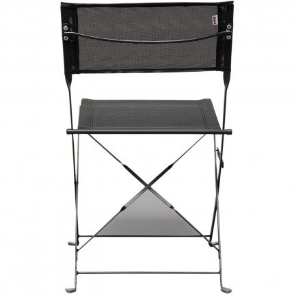 Foldable Outdoor Chair Balcony black Kare Design