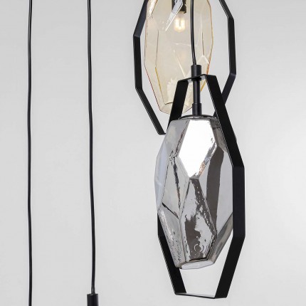 Pendant Lamp Diamond Fever Ø42cm black Kare Design