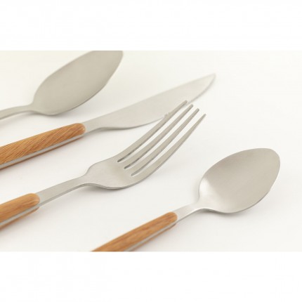 Cutlery Paris silver (16-part) Kare Design