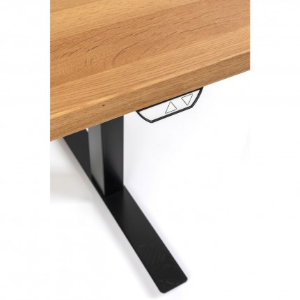 Bureau Smart Jackie Eik Zwart 160x80cm Kare Design