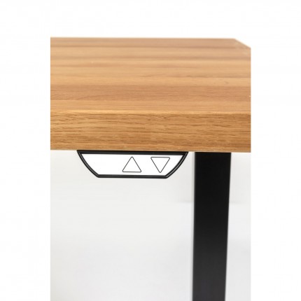 Bureau Smart Jackie Eik Zwart 160x80cm Kare Design