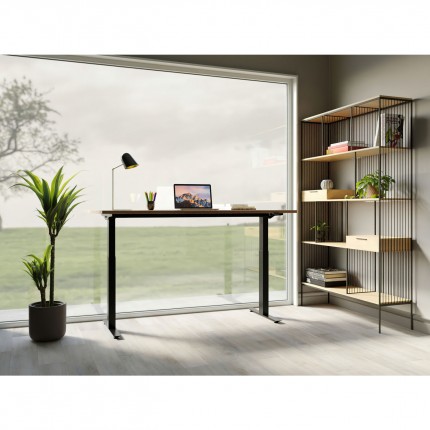 Bureau Smart Jackie Eik Zwart 160x80cm Kare Design