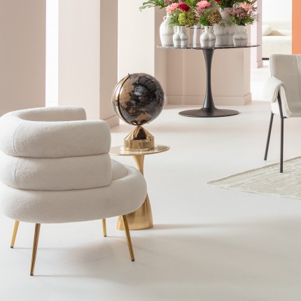 Fauteuil Livelli creme Kare Design