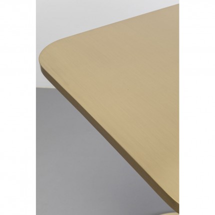 Eettafel Julie 60x60cm goud Kare Design