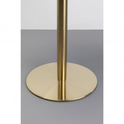 Eettafel Julie 60x60cm goud Kare Design