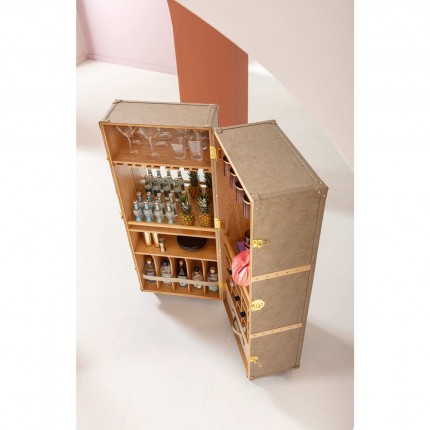 Wardrobe Trunk Bar West Coast Kare Design