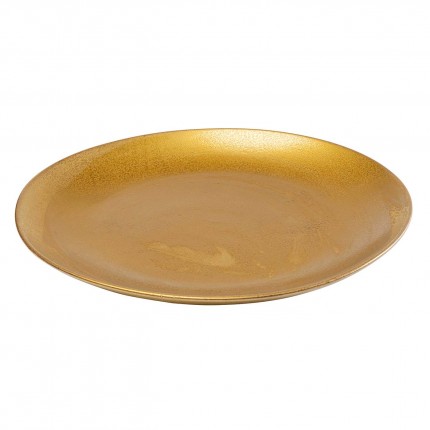 Bord Diva gold Ø26cm Kare Design