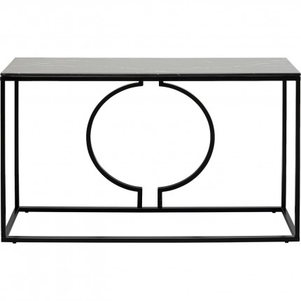 Console Miami Loft zwart 120x35cm Kare Design