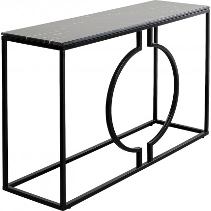 Console Miami Loft zwart 120x35cm Kare Design