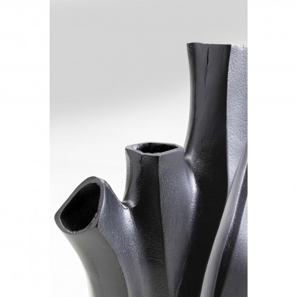 Vase Flame black 29cm Kare Design