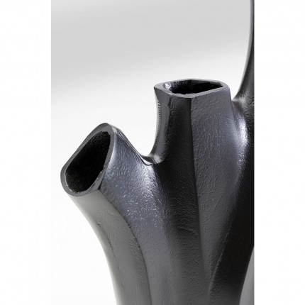 Vase Flame black 29cm Kare Design