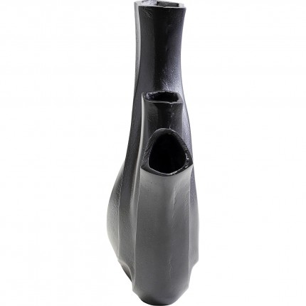 Vase Flame black 29cm Kare Design