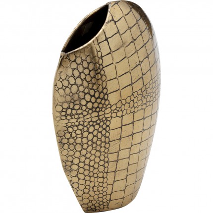 Vase snake gold 21cm Kare Design