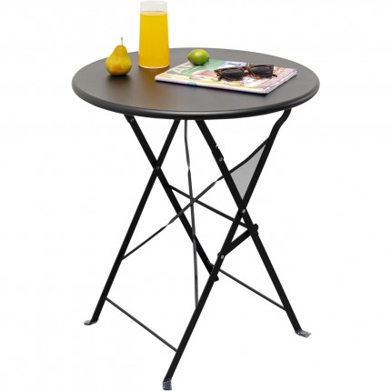 Outdoor Table Balcony 60cm black Kare Design