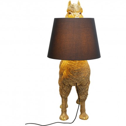 Vloerlamp lama goud 108cm Kare Design