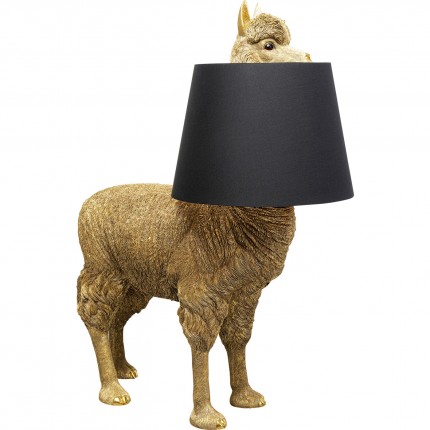 Vloerlamp lama goud 108cm Kare Design