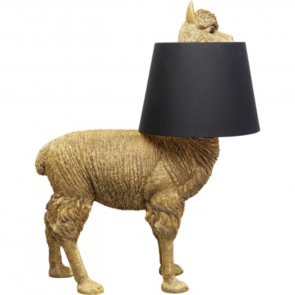 Vloerlamp lama goud 108cm Kare Design