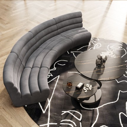 Sofa Element Wave grijs Kare Design