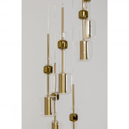 Hanglamp Candy Bar goud Ø44cm Kare Design