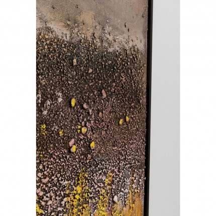 Canvas Picture Vista 90x120cm yellow Kare Design