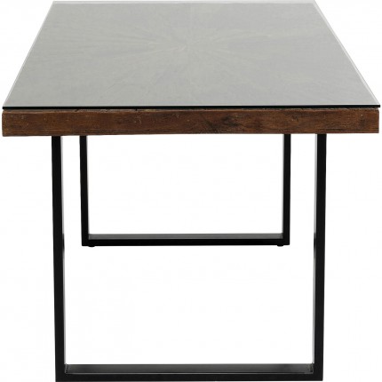 Eettafel Conley 180x90cm zwart Kare Design