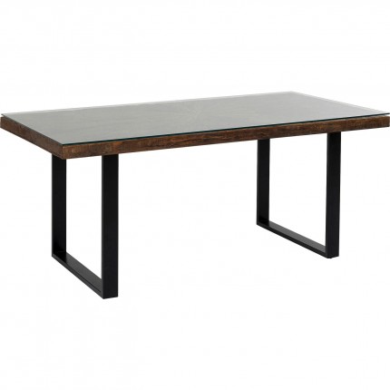 Eettafel Conley 180x90cm zwart Kare Design