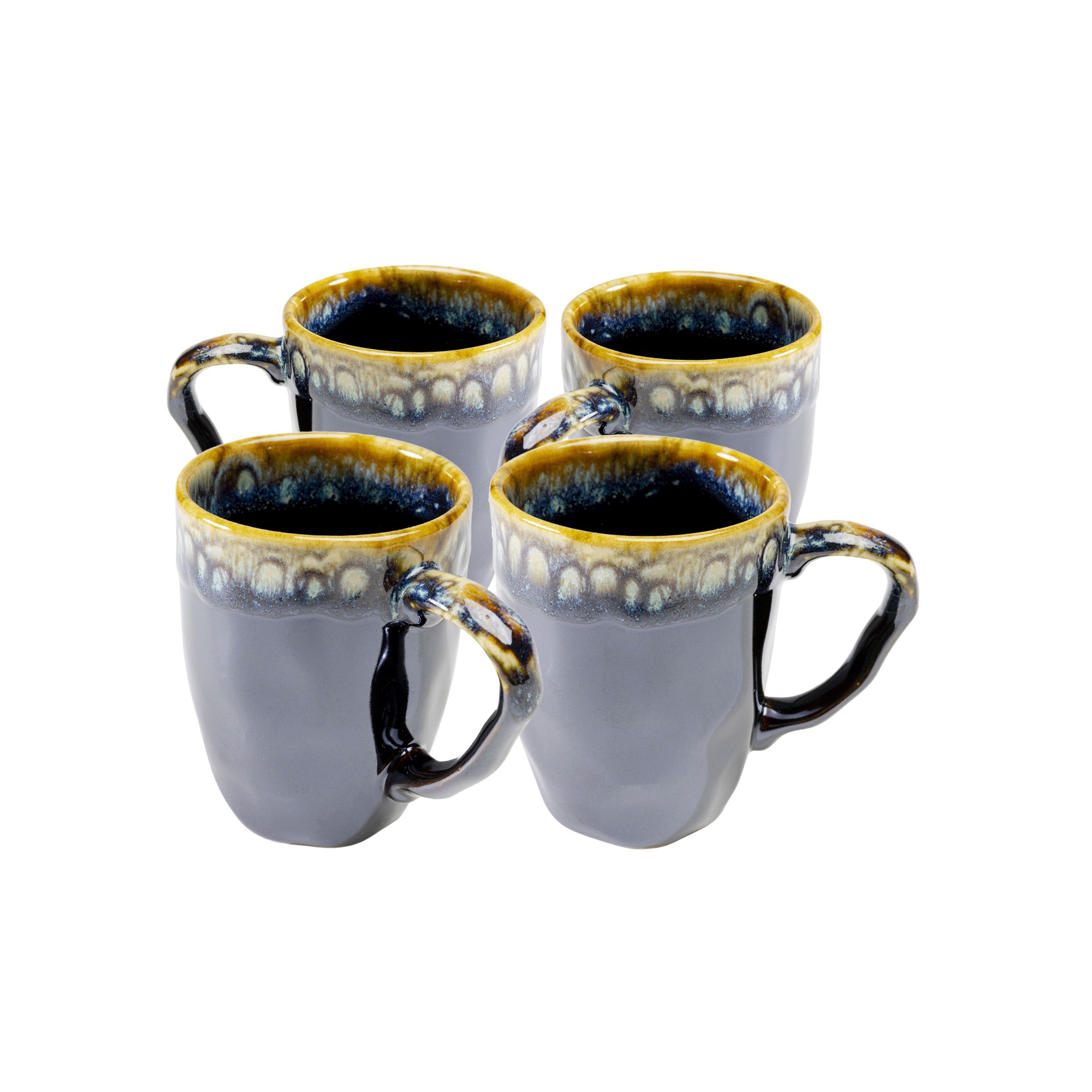 Mug Lio blue (4/set) Kare Design