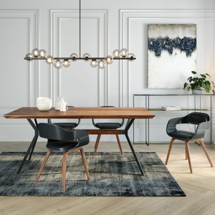 Eettafel Downtown walnoot Kare Design