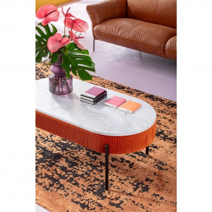 Coffee Table Ballabile orange Kare Design