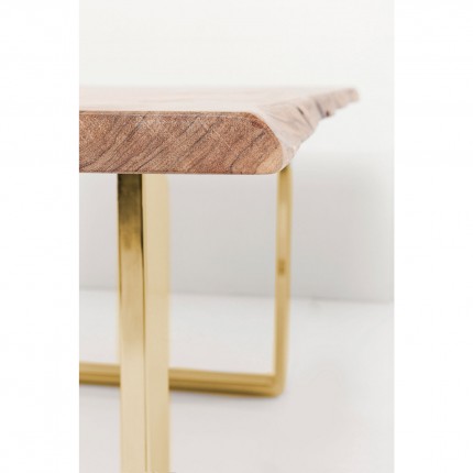 Table Harmony 180x90cm acacia brass Kare Design