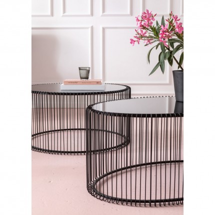 Salontafel Wire Uno Zwart 60x90cm Kare Design