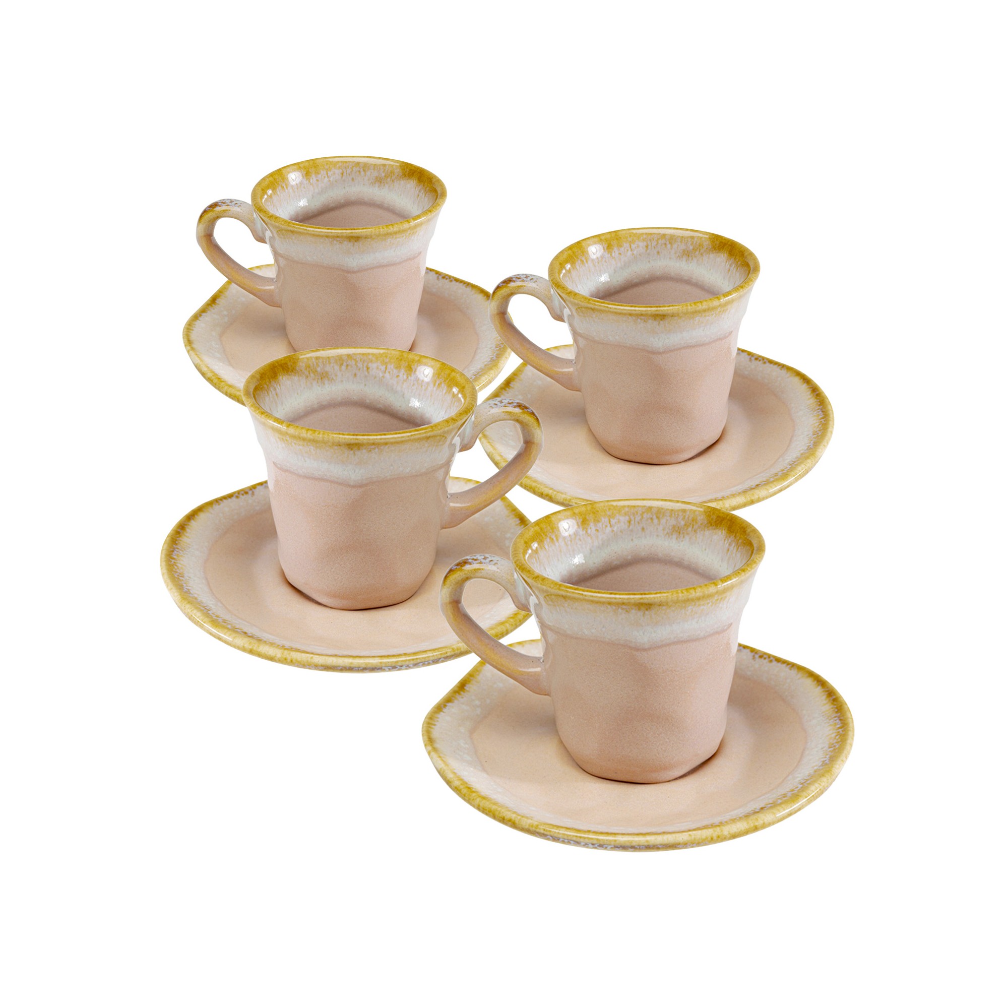 Koffiekoppen Nala roze (4/set) Kare Design