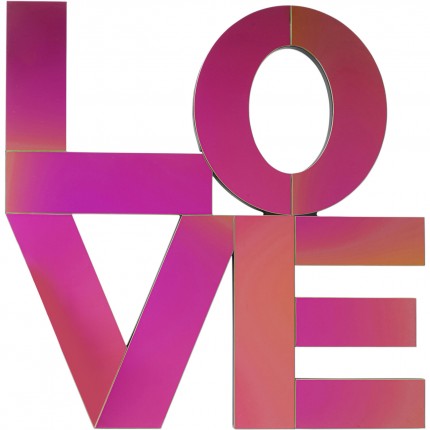 Wanddecoratie Love 90x90cm Kare Design